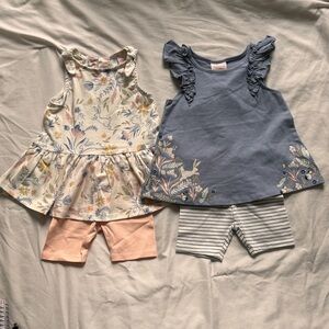 12M Baby Girl summer outfit DUO